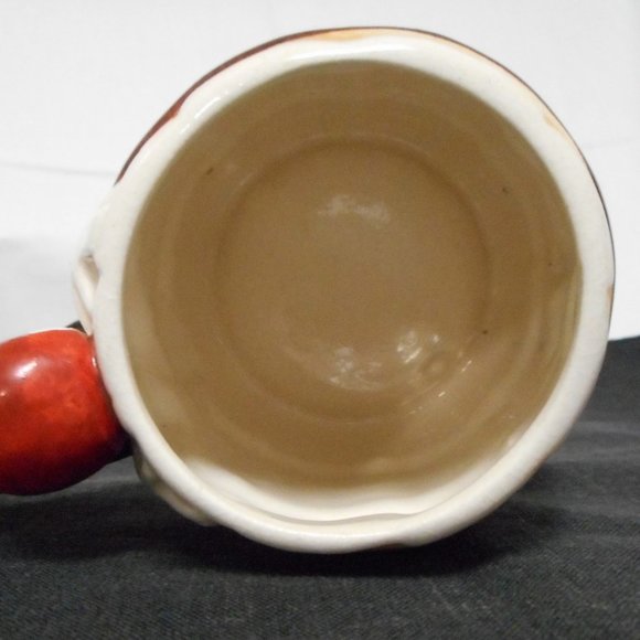 Vintage Made in Japan MIJ Ceramic Coffee Barrel Mug Longhorn Steer Ranch Hand - Picture 7 of 7